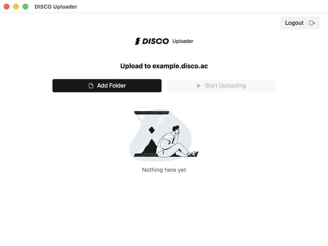 DISCO Bulk Uploader v1.04
